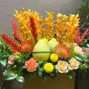 藝術盆花